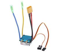 CRDARAAV Contrôleur de vitesse ESC brossé 480 A double mode de frein 5 V 3 A pour bateau XT60 Plug