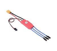 CRDARAAV Contrôleur de vitesse ESC sans balais RC 30 A 2-4S pour avion RC Banana à XT60