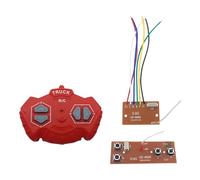 CRDARAAV Emote Module de contrôle DIY Modifié Pièces de rechange avec RC pour camions-citernes RC voiture rouge 9,7 x 7,1 cm