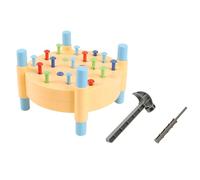 CRDARAAV Jouet martelé pour bébé - Jouet d'apprentissage précoce - Marteau - Cadeau d'anniversaire - Bleu