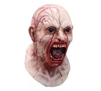 CRDARAAV Masque d'horreur d'Halloween effrayant Cosplay Zombie Masques pour fête et match avec n'importe quel vêtement Latex Mascarade Terreur