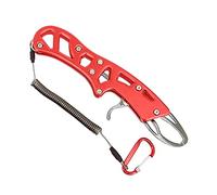 CRDARAAV Sourcingmap Pince à lèvres en acier inoxydable Rouge 21,5 x 3 cm