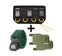 Crdbag adaptateur PALS/MOLLE + Maglock Vert + CRDBELT Vert