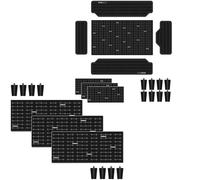 CRDBAG CRDBAG Grid-Divide Carry On Short Set