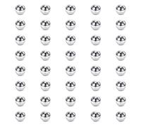 Crdifu Piercing Remplacement Boules 3mm Acier Inoxydable 16G Acrylique Vis Boules pour Piercing Lèvre Tragus 1.2mm