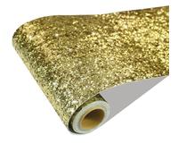 CRE8TIVE Papier Peint Adhésif Or Papier Adhesif Pour Meuble Papier Peint Pailleté Texturé Vinyle Adhesif Décoratif Film Adhesif pour Meuble DIY Salle de Bain Chambre Armoire DIY 20cm x 200cm