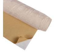 CRE8TIVE Papier Peint Beige Velours 30cm x 200cm Papier Peint Adhesif Mural Flocage Papier Peint Chambre Rides Film Autocollant Meuble Tissu Adhésif Boîte à Bijoux Papier Adhesif pour Meuble Armoire