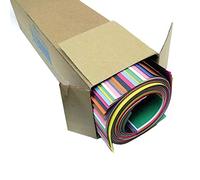 CREA BORGIONE Feuilles Cartonnées, Cartons lisses 60 FF / 10 couleurs 70 x 100 cm 200 g/m²