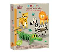 Créa Facile, Pliages accordéons Animaux de la Savane