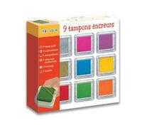 Créa Lign' - Cl55 - Tampon À Imprimer - Boite 9 Encreurs - Petit Modèle