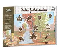Créa Lign' Kit supports Feuilles Herbier, feuilles d'arbres