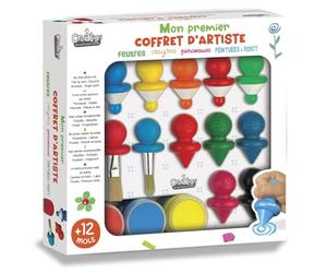 Créa Lign' | Mon 1er coffret d'artiste | 12 mois+ | éveil artistique