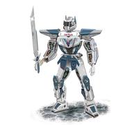 Créa Lign' | Robot 3D maquette carton | 6 ans+ | Montage facile sans colle
