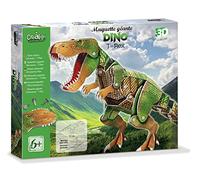 Crea Lign' Coffret créatif pour enfant Maquette géante Dino T-Rex CL192 Dès 6 ans Multicolore