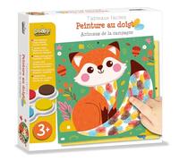 Crea Lign Tableaux Faciles, Peinture au doigt Animaux de la campagne, marron