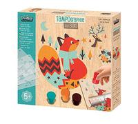Tampographie Sur Bois - Animaux De La Foret