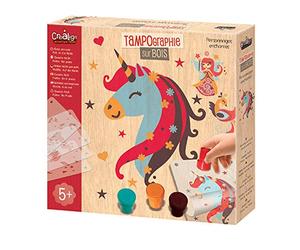 Créa Lign - Tampographie sur Bois - Personnages Enchantés - Dès 5 Ans - CL144