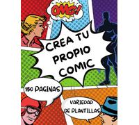 Crea Tu Propio Comic 150 Paginas Variedad De Plantillas: Dibuje Sus Propios Cómics, Exprese Su Talento Y Creatividad Con Un Diseño De Panel De 4 A 6, Páginas De Inspiración. Dibujos Animados/Cómics Ad