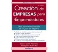 Creación De Empresas Para Emprendedores - Castro Abancéns, Ignacio, Rufino Rus, José Ignacio Castro Abancéns, Ignacio, Rufino Rus, José Ignacio (Auteur)