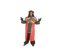 Creaciones Llopis King Magician Baltasar Costume Orange XL Enfants