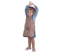 Creaciones Llopis Déguisement Tablier Châtaignière Feuilles Mortes T-1 - Taille 3-5 Ans (3-5 Ans) - Marron
