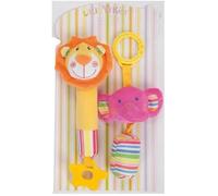 Creaciones Llopis Hello-Kitty Llopis ? Blister Pito C/Anneau De Dentition Et Anneaux Leon-Elejante 18 Cm, Multicolore (25277)