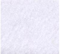 CREADETEX - Tissus Feutrine à la Coupe Largeur 45 cm Blanc au Metre Deco Loisirs creatifs Tapis