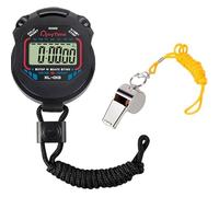 CREADY® Chronomètre Sport avec Sifflet | Timer Numérique pour Football, Natation ou Athlétisme | Chronomètre Enfant