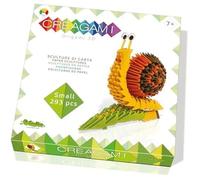 Créagami - Creativamente - Small - Kit D'origami Modulaire - Sculpture 3d - Pliage Créatif