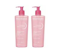 Crealine | Gel moussant | Nettoyant Apaisant Micellaire | Nettoie, Apaise & Hydrate | Peaux Sensibles | Anti-irritation & Démangeaisons | Démaquillant | Sans savon | Fabriqué en France | Lot 2x500mL