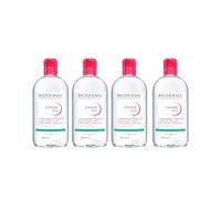 Crealine H2O | Eau Micellaire Nettoyante | Nettoie & démaquille en douceur | Élimine les résidus de pollution & pollen | Retire les impuretés | Peaux sensibles | Fabriquée en France | Lot de 4x500mL