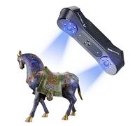 Creality Scanner 3D CR-Scan Raptor Pro, Scanner Portable Grand Public Multiligne Bleu et NIR 60 ips, Précision de 0,02mm, Suivi Anti-tremblement, Numérisation Couleur Rapide 24 bits pour Windows MacOS
