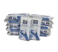 Creall Do & Dry Pâte à Modeler Durcissant à l'Air, Blanc, 12 x 1000g | Argile sans Cuisson | Prête à l'Emploi & Souple | Idéal pour École, Enfants, DIY & Loisirs Créatifs