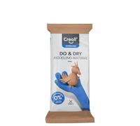 Creall Do & Dry Pâte à Modeler Durcissant à l'Air, Terracotta, 1 x 500g | Argile sans Cuisson | Prête à l'Emploi & Souple | Idéal pour École, Enfants, DIY & Loisirs Créatifs