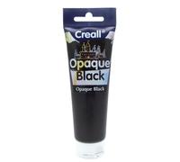 Creall Peinture noire à gratter en tube - 120 ml