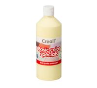 Creall peinture scolaire jaune pastel, 500 ml