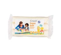 Creall Supersoft Pâte à modeler Blanche, recharge 500 g | Pâte à modeler ultra douce et durable | À base de cire, ne sèche pas | Pour enfants & adultes | Fabriqué en Hollande