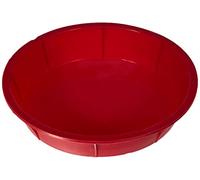 Crealys Moule à manquer Candy 513010 en silicone Rouge 25 cm