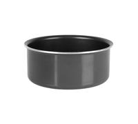 Crealys 523575 Casserole Aluminium pressé Noir Ø 16 cm H 7.5 cm - Revêtement intérieur anti-adhésif sans PFOA -compatible manche DECLIC NEW (non inclus) - Tous feux dont induction