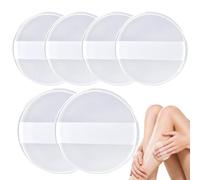 Cream Applicator | Round Silicone Gel Apply Pad | Diam eter 9cm Soft Gel Applicator | for Women Men Adult Elderly Foot Body Makeup Cosmetic Tanner