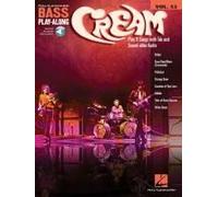 Cream Bass Play-Along Volume 52 - Book/Online Audio