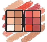 Cream Blush Palette, 12 Colors Makeup Concealer Palette, Color Correcting Concealer Foundation Palette, Carla's Secret Concealer Palette, Cream Blush Palette for All Skin (B)