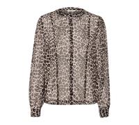 Cream Chemisier 'Yuna' beige / marron, Taille M