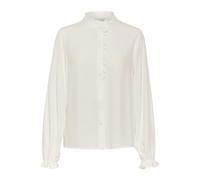 Cream - Chemise blanche avec manches bouffantes - Femme - Blouses et Chemises - Blanc - Taille: 42 FR