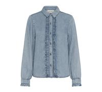 Cream Chemisier 'CREllie' bleu denim, Taille M