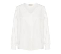 Cream - Chemisier blanc à manches bouffantes - Femme - Blouses et Chemises - Blanc - Taille: 48 FR