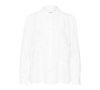 Cream - Chemisier blanc avec volants - Femme - Blouses et Chemises - Blanc - Taille: 42 FR