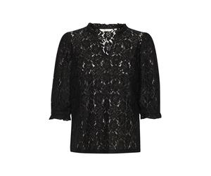 Cream Chemisier 'CR Kaspis' noir, Taille XS-S