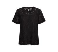 Cream, Femme, Blouses et Chemises, Noir, Taille: 42 FR Chemisier en Dentelle Noir