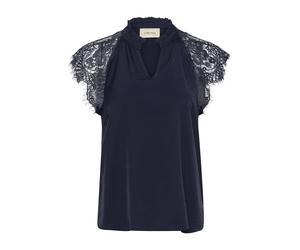 Cream Chemisier 'CR Nola' marine, Taille XXL